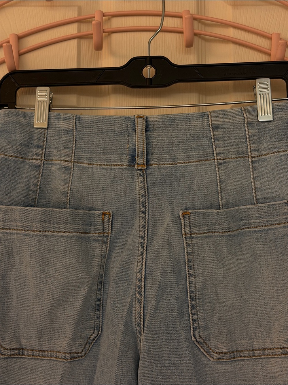 Maeve Light Blue Relaxed Wide-Leg Jeans - Picture 6 of 8